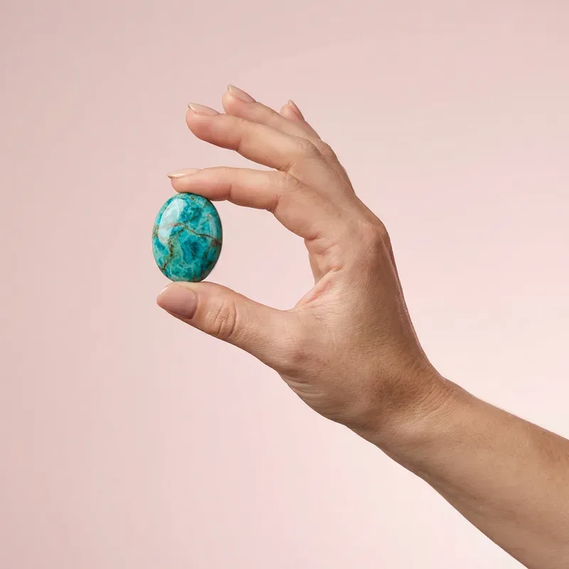 Chrysocolla crystal — pairs well with Turquoise