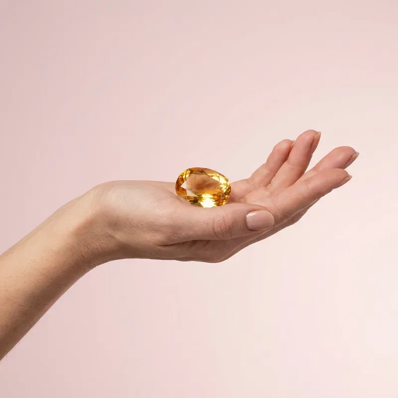 Citrine crystal — pairs well with Ametrine