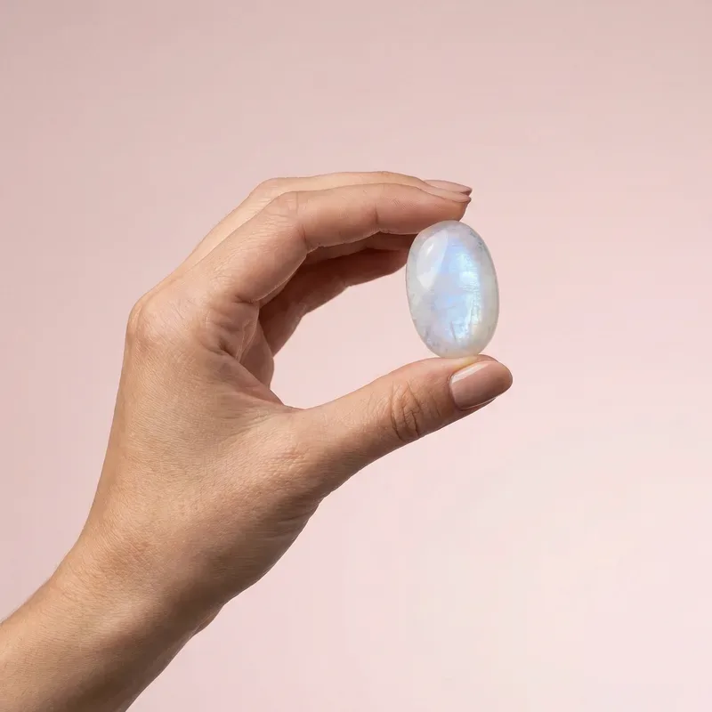 Moonstone crystal — pairs well with Amazonite