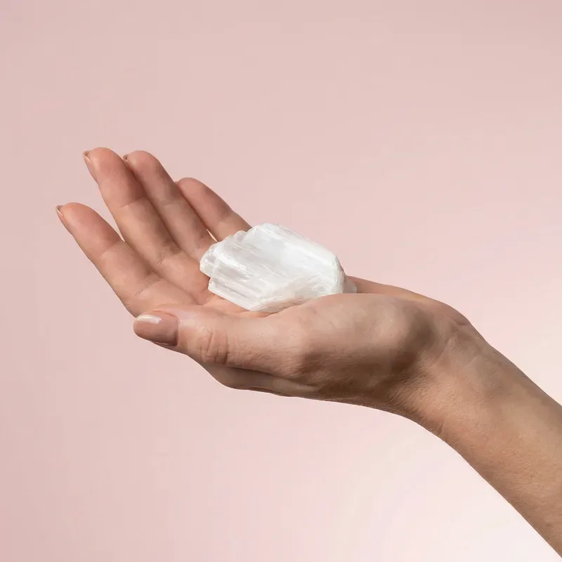 Scolecite crystal — pairs well with Angelite