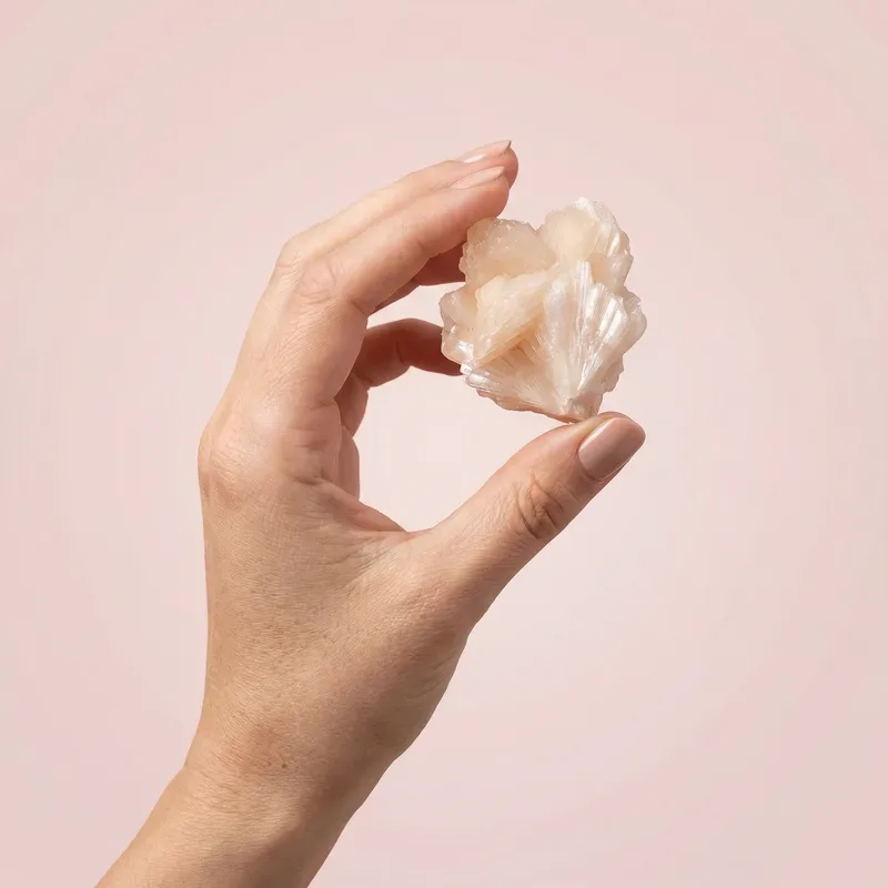 Stilbite crystal — pairs well with Apophyllite