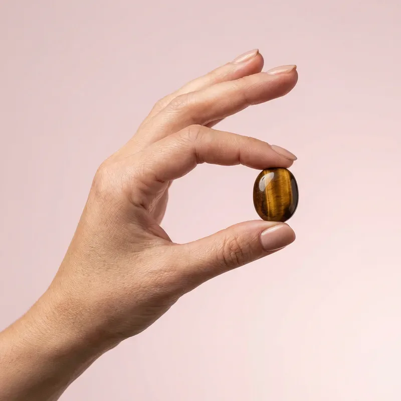 Tiger's Eye crystal — pairs well with Pyrite